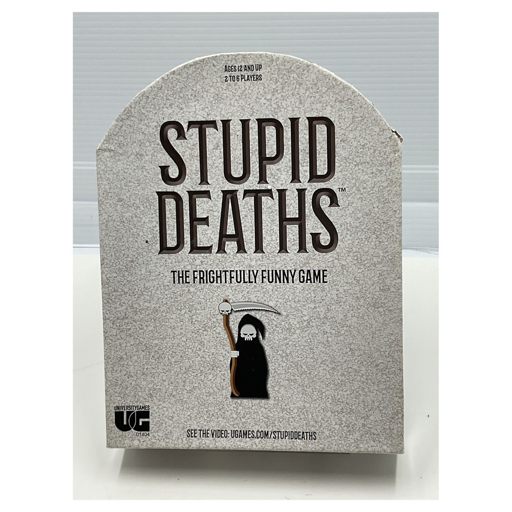 Stupid Deaths Board‎ Game by University Games